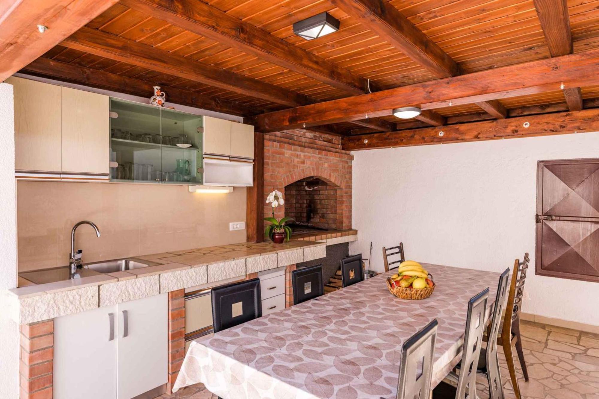 Apartment In Novi Vinodolski 15274 波威尔 外观 照片